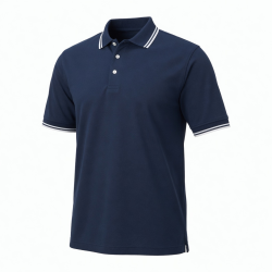 Men's Polyester Short Sleeve Polo