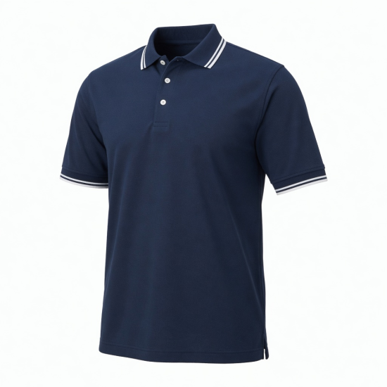 Men's Polyester Short Sleeve Polo