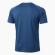 Men's Blue Seamless Activewear Short Sleeve T-shirt