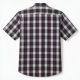 Men's Short Sleeve plaid button down shirt