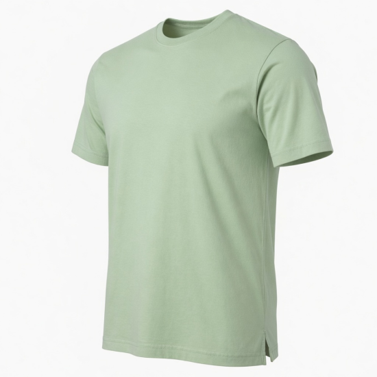Men's Short Sleeve Light Green Tee
