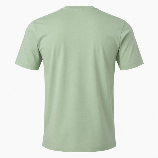 Men's Short Sleeve Light Green Tee
