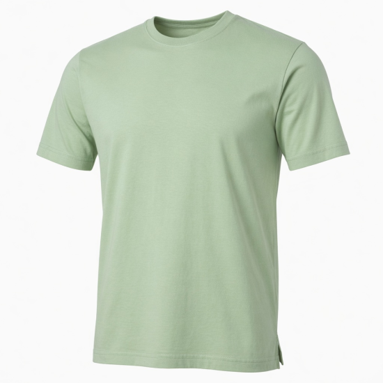 Men's Short Sleeve Light Green Tee