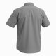 Men's Short Sleeve Button-Down Shirt, Grey
