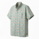 Men's Cabana Short Sleeve Shirt Buttondown Printed