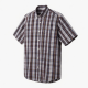Men's Short Sleeve Shirt Plaid