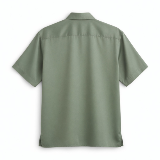 Men's 100% SILK Short Sleeve button up