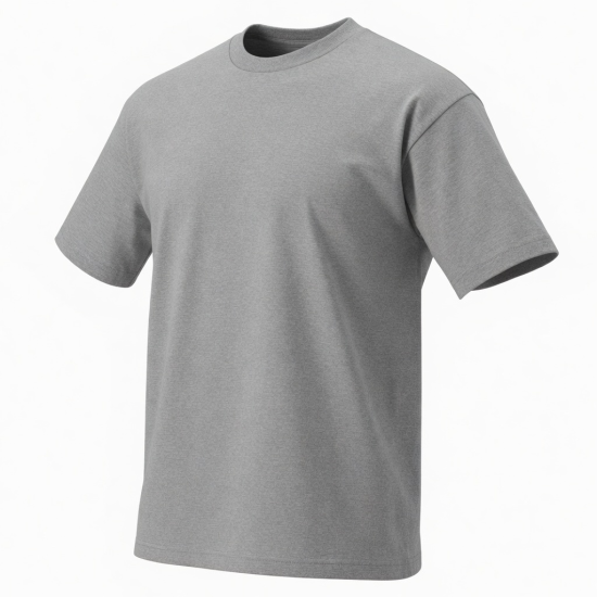 Men's Grey Short Sleeve T-Shirt