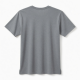 Men's Run It Short Sleeve T Shirt Printed Tee Running Gray