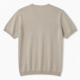 Men's Short Sleeve V-Neck Summer Knit Lightweight
