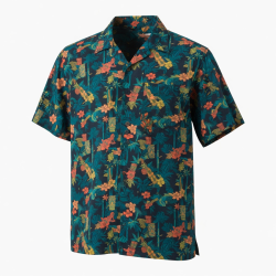 Men's Tiki Time Party Shirt Bambo Short Sleeve