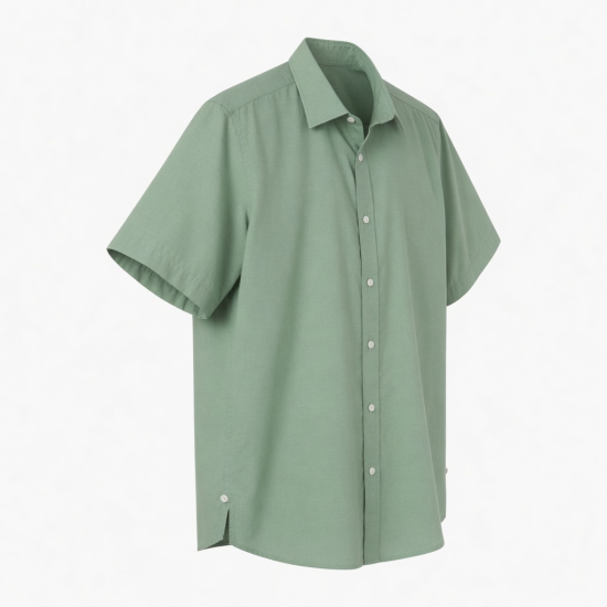 Men's Short Sleeve Button Down