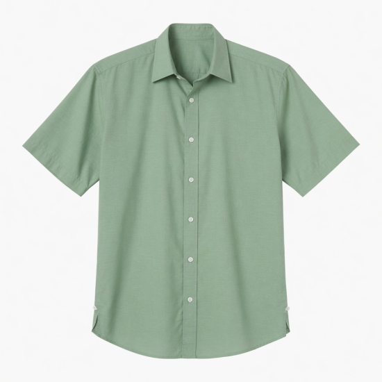 Men's Short Sleeve Button Down
