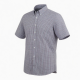 Men's Short Sleeve Check Classic Fit Cotton Shirt
