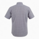 Men's Short Sleeve Check Classic Fit Cotton Shirt