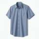 Men's Short Sleeve Button Front Shirt
