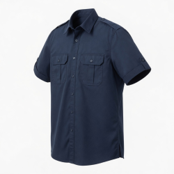 Men's Shirt V2 BDU Short Sleeve Midnight Navy Blue