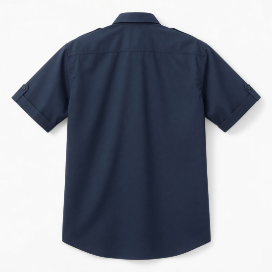 Men's Shirt V2 BDU Short Sleeve Midnight Navy Blue