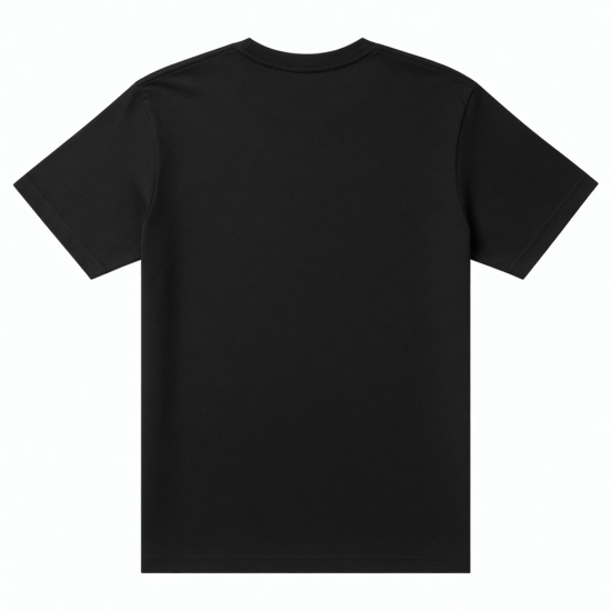 Men's Art de Automobile Logo Black Short Sleeve Cotton T-Shirt