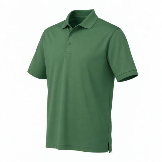 Men's Performance Polo Short Sleeve Shirt Green