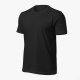 Men's Black Graphic Logo Crew Neck Short Sleeve T-Shirt