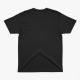 Men's Black Graphic Logo Crew Neck Short Sleeve T-Shirt