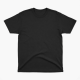 Men's Black Graphic Logo Crew Neck Short Sleeve T-Shirt