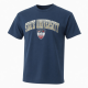 Men's University Graphic Short Sleeve T Shirt