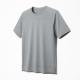 Men's Shirt Pullover Short Sleeve Gray Athletic Lightweight