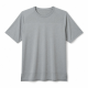 Men's Shirt Pullover Short Sleeve Gray Athletic Lightweight