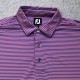 Men's Polo Shirt Pink Short Sleeve Stretch Casual Golf