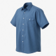 Men's Shirt, Blue, Short Sleeve, Button Up