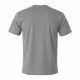 Men's Gray Crew Neck T-Shirt Short Sleeve