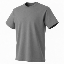 Men's Gray Short Sleeve T-Shirt