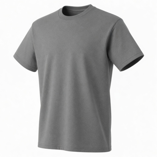 Men's Gray Short Sleeve T-Shirt
