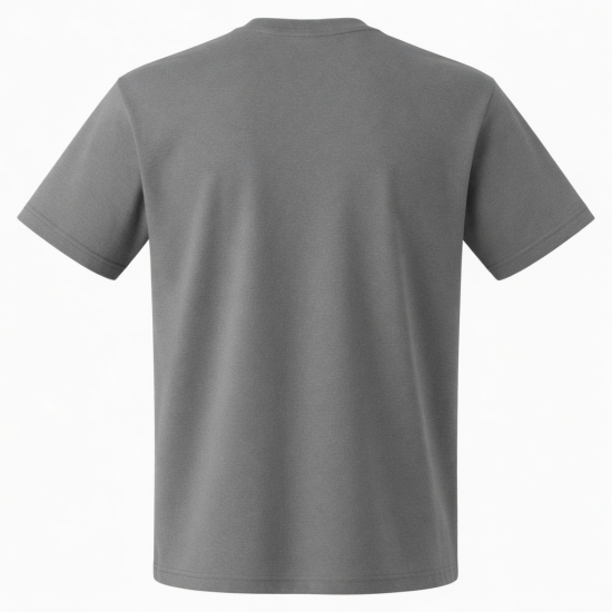 Men's Gray Short Sleeve T-Shirt