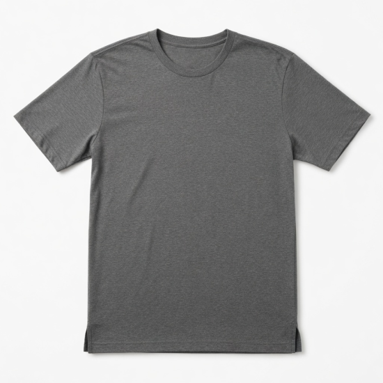 Men's Team Apparel Gray Duel Blend Short Sleeve Tee