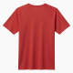 Men's Logo Graphic Red Short Sleeve Crew Neck Knit T-Shirt Regular