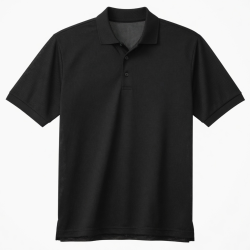 Men's 99 Black mesh Short Sleeve Polo shirt, Blue