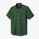 Men's Short Sleeve Woven Shirt, Green