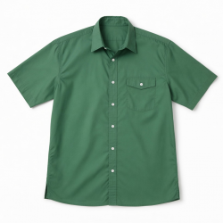 Men's Short Sleeve Shirt, Green