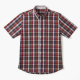 Men's Short Sleeve Plaid Shirt Multi Color