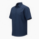 Men's Short Sleeve Everyday Performance Button Up Shirt Ink Blue