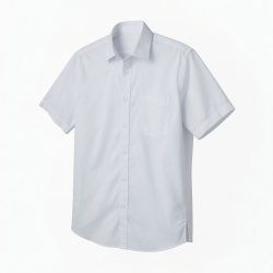 Men's Short Sleeve Shirt in White