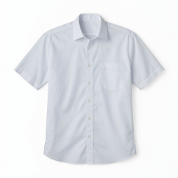 Men's Short Sleeve Shirt in White