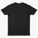 Men's Black Short Sleeve T Shirt, Cotton Poly, Antler Sword Design