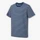 Men's T Shirt Tee Short Sleeve Striped 100% Cotton