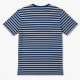Men's T Shirt Tee Short Sleeve Striped 100% Cotton