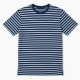 Men's T Shirt Tee Short Sleeve Striped 100% Cotton