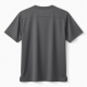 Men's Performance T-Shirt Grey Short Sleeve Athletic Shirt